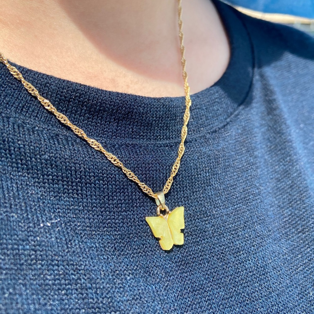 Butterfly necklace